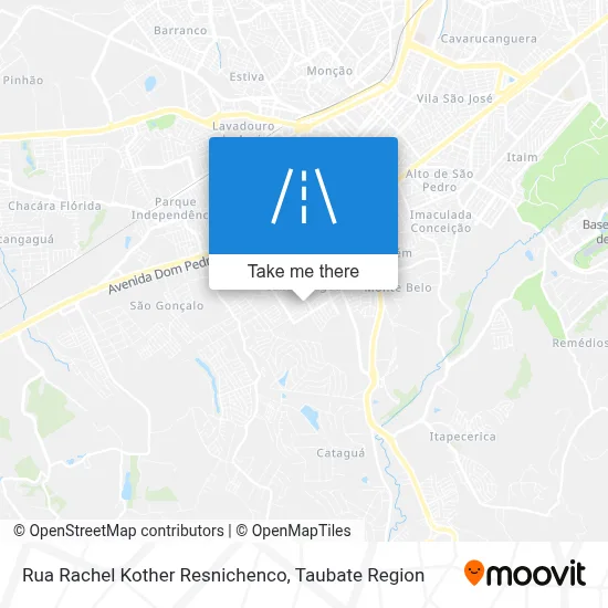 Rua Rachel Kother Resnichenco map