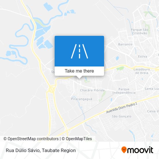 Rua Dúlio Sávio map