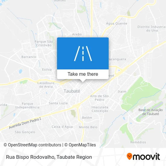Rua Bispo Rodovalho map