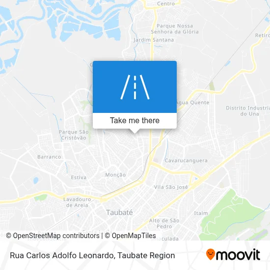 Rua Carlos Adolfo Leonardo map