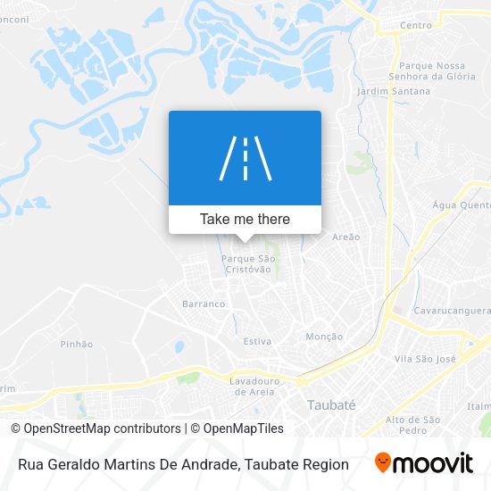 Rua Geraldo Martins De Andrade map