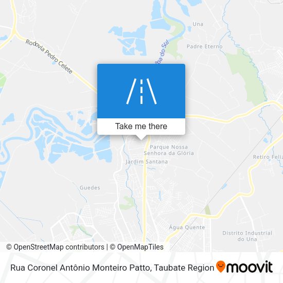 Rua Coronel Antônio Monteiro Patto map