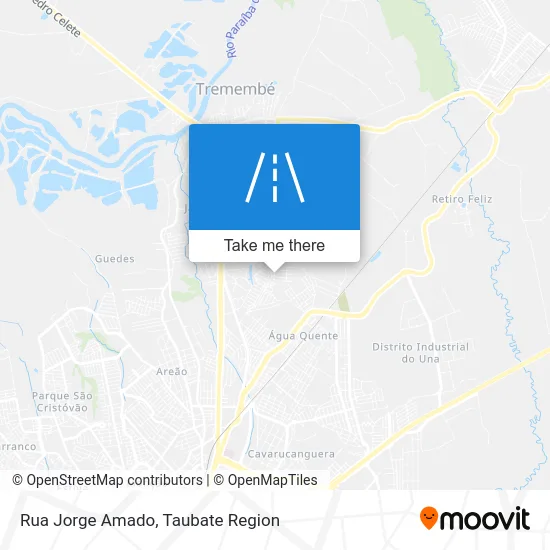 Rua Jorge Amado map