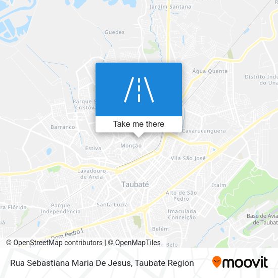 Rua Sebastiana Maria De Jesus map