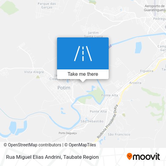 Rua Miguel Elias Andrini map