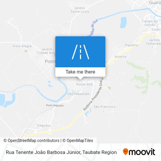 Rua Tenente João Barbosa Júnior map