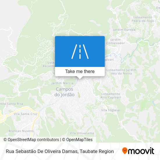Rua Sebastão De Oliveira Damas map