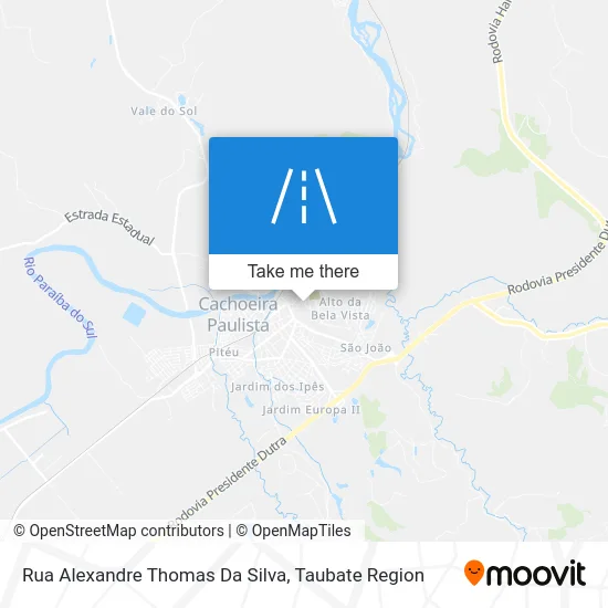 Rua Alexandre Thomas Da Silva map