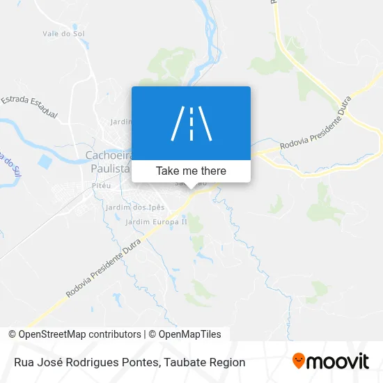 Rua José Rodrigues Pontes map