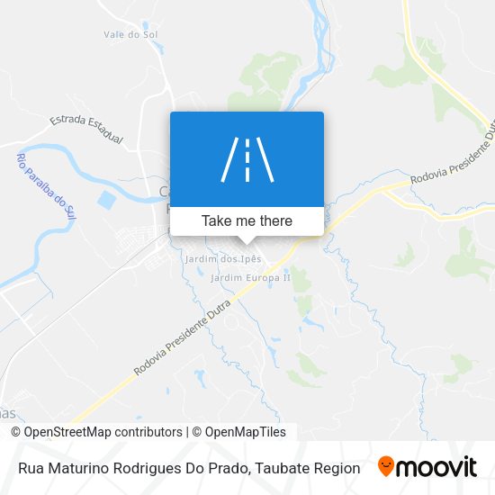 Rua Maturino Rodrigues Do Prado map