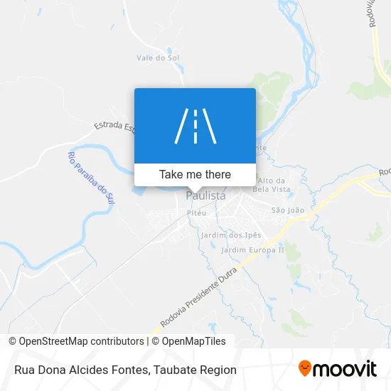 Rua Dona Alcides Fontes map