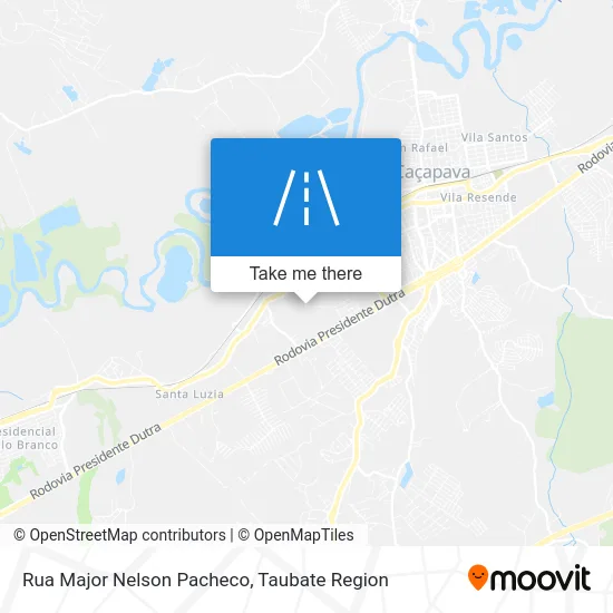 Rua Major Nelson Pacheco map