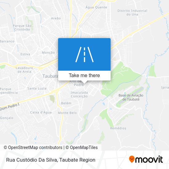 Rua Custódio Da Silva map