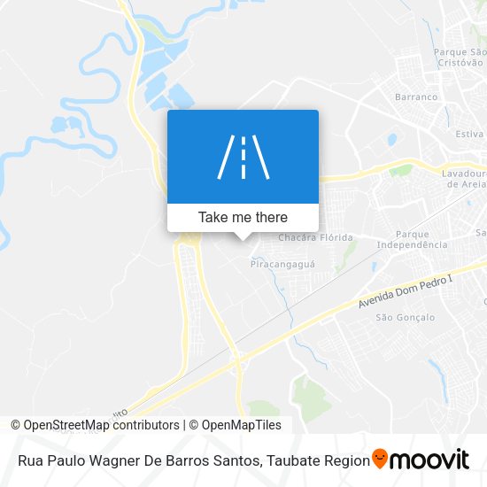 Rua Paulo Wagner De Barros Santos map