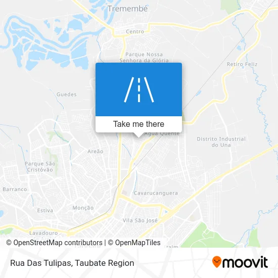 Rua Das Tulipas map