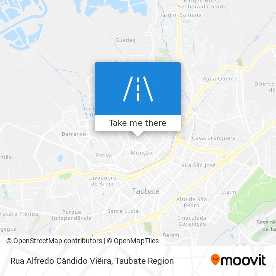 Rua Alfredo Cândido Viêira map