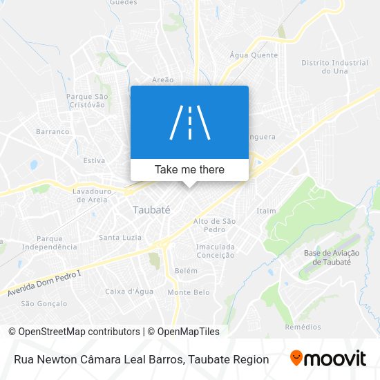 Rua Newton Câmara Leal Barros map
