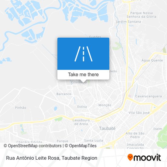 Rua Antônio Leite Rosa map