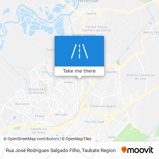 Rua José Rodrigues Salgado Filho map