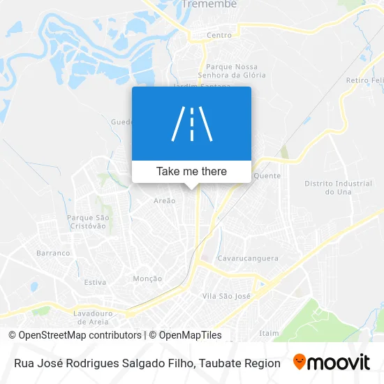 Rua José Rodrigues Salgado Filho map