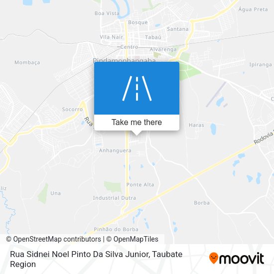 Rua Sidnei Noel Pinto Da Silva Junior map