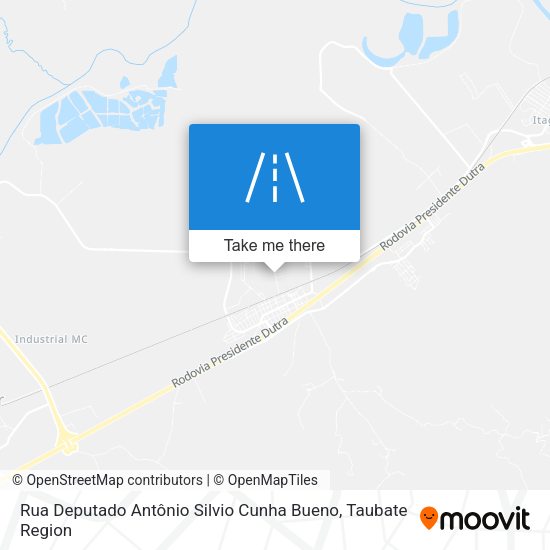 Rua Deputado Antônio Silvio Cunha Bueno map