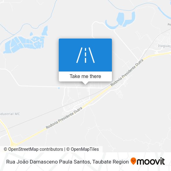Rua João Damasceno Paula Santos map