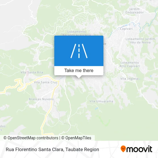 Rua Florentino Santa Clara map
