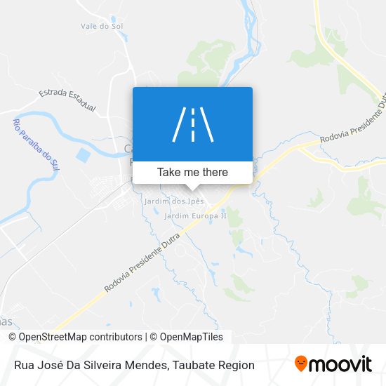 Rua José Da Silveira Mendes map