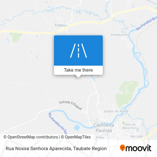 Rua Nossa Senhora Aparecida map
