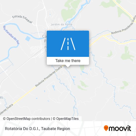 Rotatória Do D.G.I. map