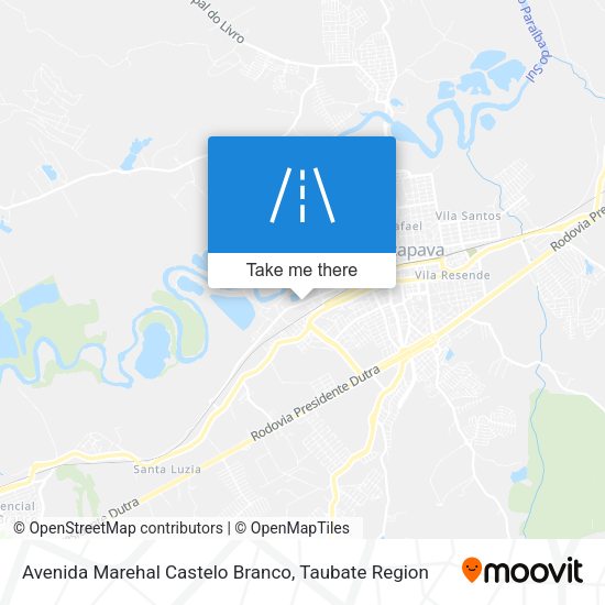 Avenida Marehal Castelo Branco map