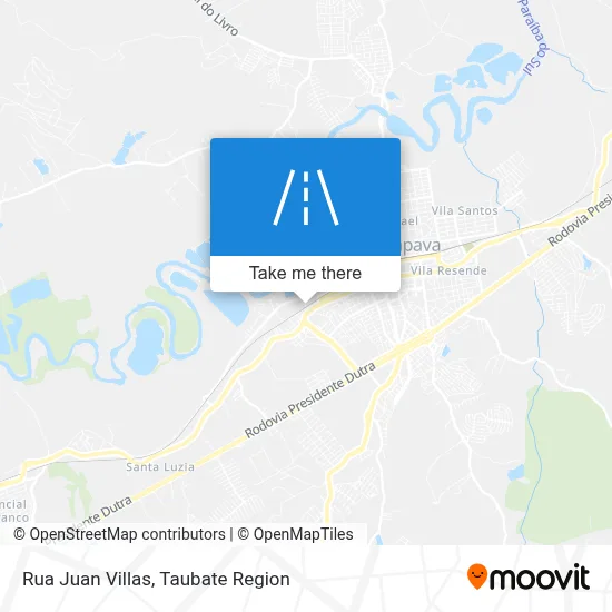 Rua Juan Villas map