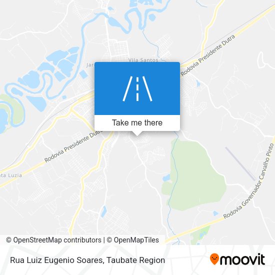 Rua Luiz Eugenio Soares map