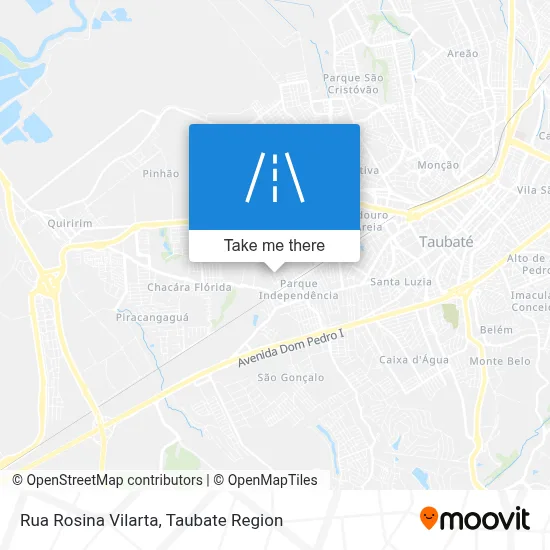 Rua Rosina Vilarta map