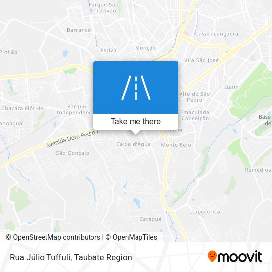 Rua Júlio Tuffuli map