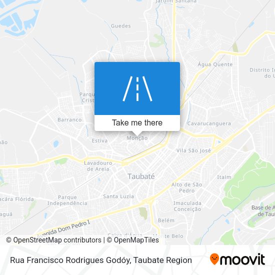 Rua Francisco Rodrigues Godóy map