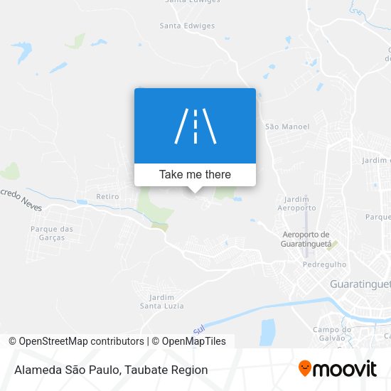 Alameda São Paulo map