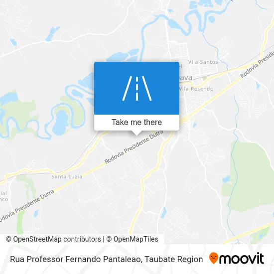 Rua Professor Fernando Pantaleao map