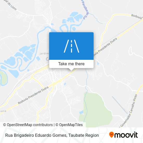 Rua Brigadeiro Eduardo Gomes map