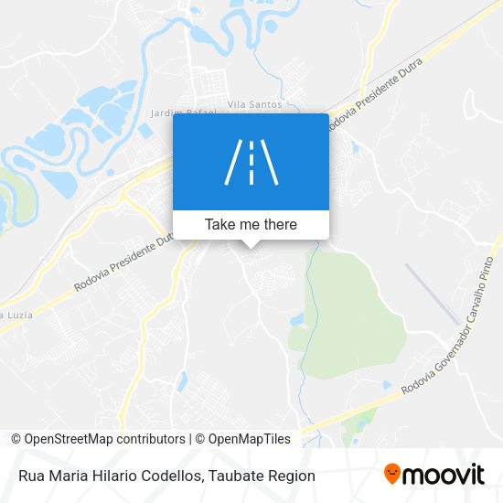 Rua Maria Hilario Codellos map