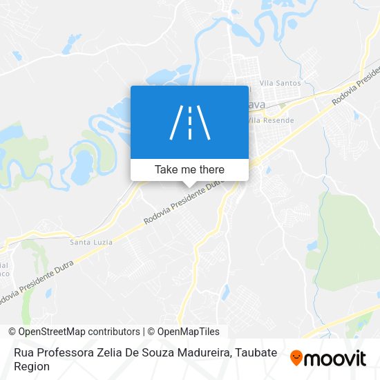 Rua Professora Zelia De Souza Madureira map