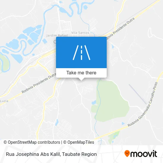 Rua Josephina Abs Kalil map