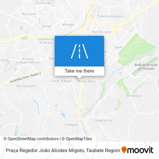 Praça Regedor João Alcides Migoto map