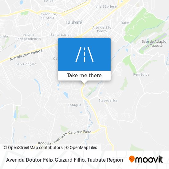 Avenida Doutor Félix Guizard Filho map