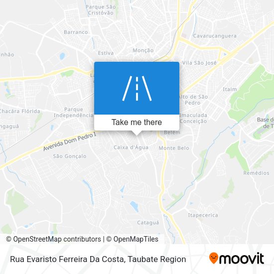 Rua Evaristo Ferreira Da Costa map