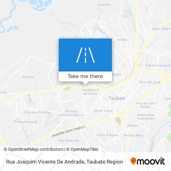 Rua Joaquim Vicente De Andrade map