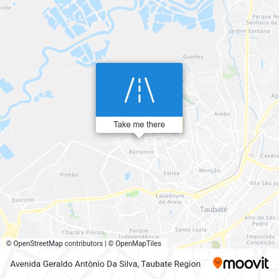 Avenida Geraldo Antônio Da Silva map