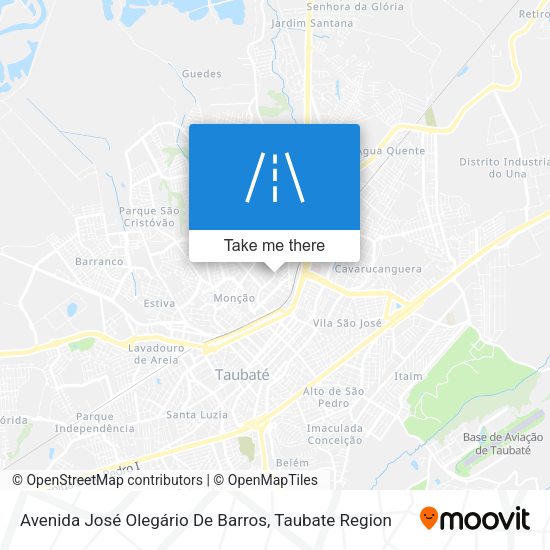 Avenida José Olegário De Barros map