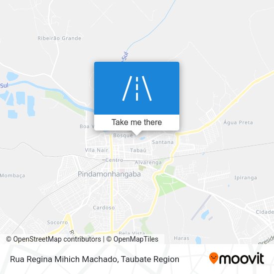 Rua Regina Mihich Machado map